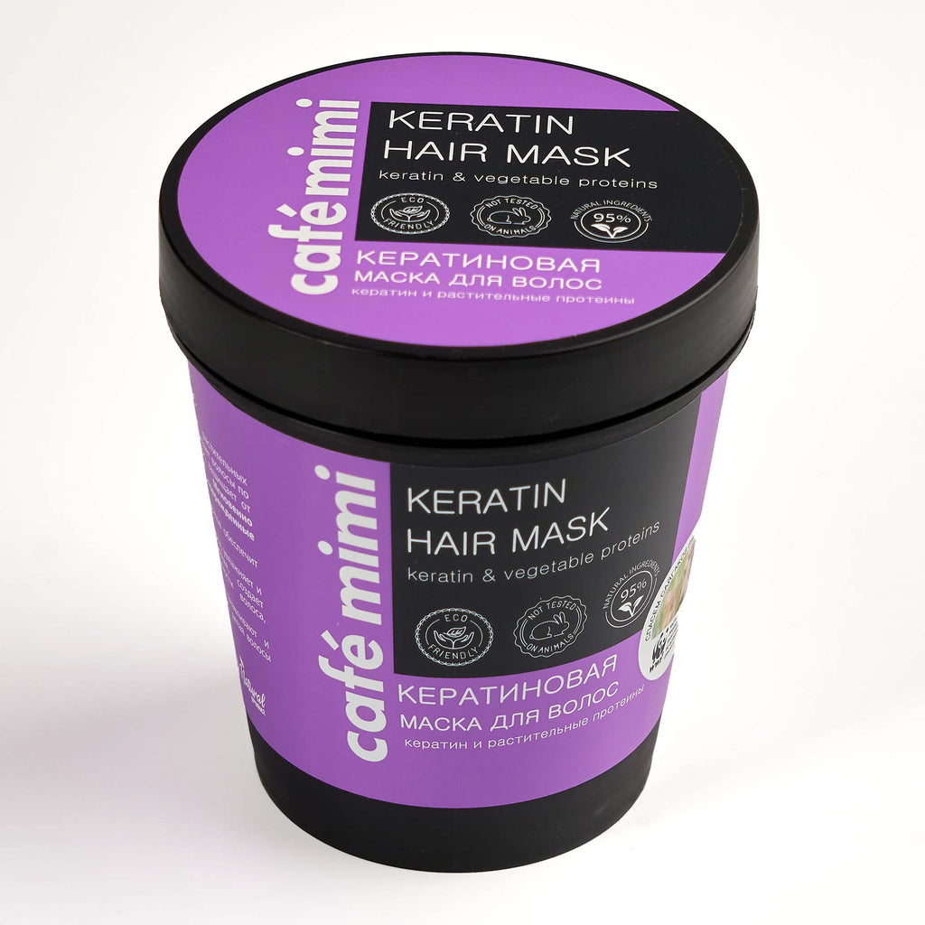 MASKË FLOKËSH ME KERATIN DHE PROTEINA VEGJETALE