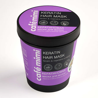MASKË FLOKËSH ME KERATIN DHE PROTEINA VEGJETALE