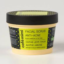 SCRUB FYTYRE ANTI-PUÇRA ME QYMYR DHE ÇAJ TË ZI
